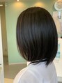 ステラ 木田余店 (stella)&nbsp;伸ばしかけの長さでも少し軽さをプラスしてお手入れをラクに。