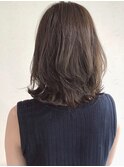 ミディアムレイヤー+アッシュグレー