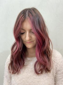 ネックス 表参道本店(nex) 【nex表参道】ピンクフェイスフレーミング