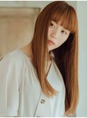 ストレートロング×モードフルバング[高崎/高崎駅]