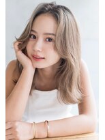 メーヴェ(Mowen)&nbsp;ケアブリーチ×ミルティーベージュ×イルミナ×艶髪