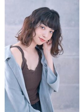 オーブ ヘアー グロー 橋本店(AUBE HAIR grawe) 【AUBE HAIR】グラデーション×パーマスタイル