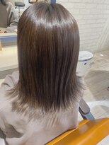 ナチュア ヘアアンドガーデン北千住(NaTur HAIR&GARDEN) クセ抑え×ラベンダーベージュ☆