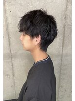 横顔が素敵に決まるニュアンスマッシュレイヤー【表参道、青山】