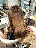 【Gyo】髪質改善ブリーチ矯正