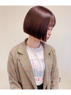 ナループロア ルームー(Nalu pu loa ROOMOO) ゆるまきタッセルカット/タッセルカット/タンバルモリ/韓国ボブ