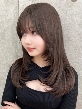 ロンドホットリップ 立川(Lond hot lip) 韓国レイヤー/韓国風/顔周り/髪質改善/黒髪/ブリーチなし 立川
