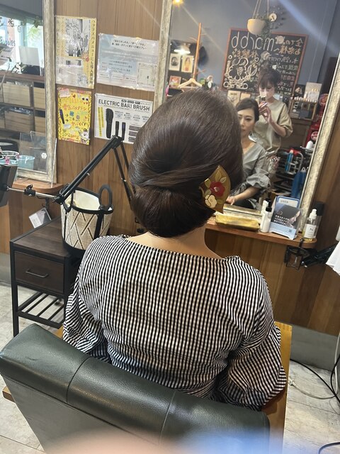 着物ヘアーセット