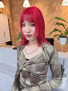 リズ(Li’s) 外ハネボブ×顔まわりレイヤー