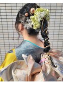 ヘアアレンジ、着付け