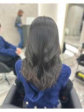 アルドーレ(Ardore) ブリーチなしでもできるダークグレージュカラー☆