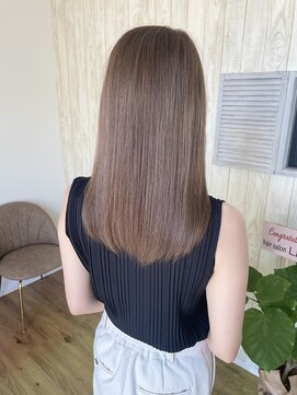 ルヴェール 北方店(LeVert) ミルクティーベージュ/髪質改善oggiottoトリートメント