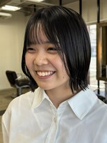 ヘアメイク シンズ ヤシマ(Hair Make SHIN'S YASHIMA)&nbsp;ボブ/切りっぱなしボブ/高松