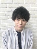 ツーブロックマッシュ刈り上げ無造作【TELA HAIR】
