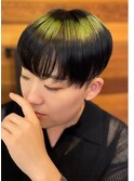 ☆エンジェルリングカラー　マッシュショートスタイル☆