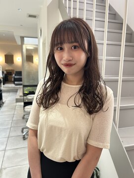 メルト 西梅田店(melt) #ロングパーマ #ゆるパーマ