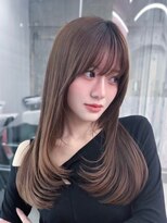 フィヴェント(Fivent)&nbsp;ジグザグレイヤーカット☆プチイメチェン/秋色オリーブベージュ