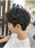 スパイキーショート×ツイスパ