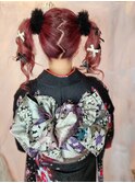 【ヘアアレンジ】ツインスタイル