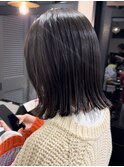 切りっぱなしボブ
