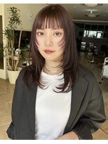 トリッカ 銀座(tricca)&nbsp;レイヤー/顔周りレイヤー/似合わせカット/簡単スタイリング