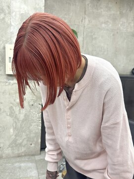 ユニオン(Union) ブリーチを使った桜ピンクカラー