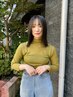 カット＋オーガニック艶カラー　￥5800