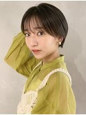 ショートパーマデジタルパーマレイヤーカット前髪カット/新宿