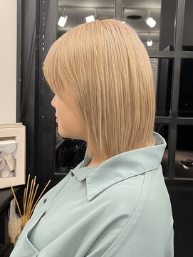 セジールへアメゾン(SAISIR HAIRMAISON) くびれヘア/アプリコットオレンジ/夏のヘアアレンジ/岡山