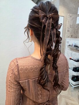 ソレイユトウキョウシブヤ(SOLEIL TOKYO shibuya) 玉ねぎヘアツインテール