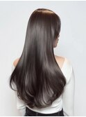 【髪質改善】シルキーブラウン×ストレート
