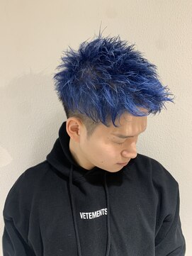 セレーネヘアー オオサカ 心斎橋店(Selene hair OSAKA) 秋冬メンズショートヘア/スパイキーショート/フェザーショート