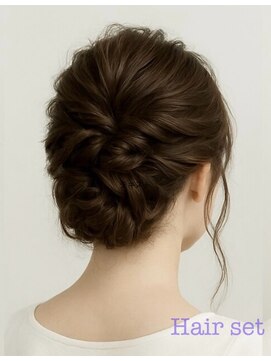 エーティーヘアコレクション 自由が丘(AT.hair collection) ハーフアップ