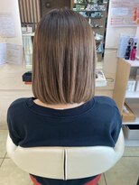 美容室 ルーフトップ(Roof top)&nbsp;髪質改善白髪ぼかしハイライトカラー前髪カットベージュカラー