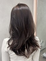 アスター 天神大名店(Aster) 小顔に見えるトレンドヘア/黒髪/オリーブグレー/ココアベージュ