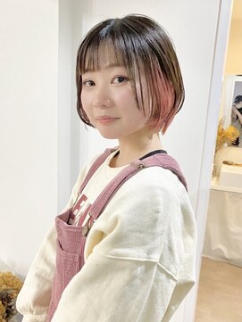 ハムレッツ 名古屋 ボブ、ショートボブ、ショートヘアー髪質改善縮毛矯正白髪染め◎