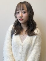 ロックス バイ マグ 松本(rocks BY MAG)&nbsp;20代◎透明感グレージュ×ブリーチロング韓国レイヤー