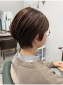 スッキリ感◎ サイドグラデーションショート