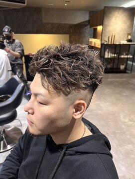 スナッチ(snatched) メンズベリーショート/ピンパーマ