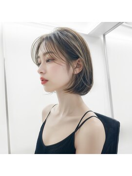 アイニ 大阪上本町店(aini) アディクシー/ブリーチなし/透明感/ツヤ/アッシュブラウン