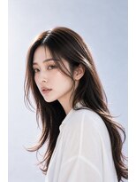 リクラウド(re:cloud) 【透明感×上品】質感がカギ!柔らかく揺れる大人ナチュロング