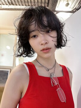 ナヌーク シブヤ(nanuk shibuya) ニュアンスボブパーマ
