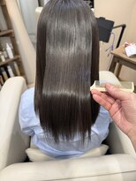 リブ(LIV)&nbsp;50代の艶髪へ♪髪質改善縮毛矯正×白髪染めリタッチ
