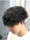縦落ちパーマシャドウパーマサーフカールフェザーパーマ