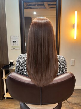 テュセ ヘアー 京都(Tu sais hair kyoto) ナチュラル縮毛矯正ロング