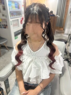 アイビー 新宿(IVY) 編み込みツインテール