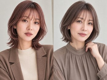 ヘアーアンドエステ ハラダ 滝ノ水店(Hair&Esthe Harada)の写真/白髪ぼかしカラー×髪質改善カラーで憧れの美髪に☆大人女性の髪に寄り添う、こだわりサロン◎