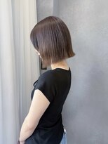 イチロク(16)&nbsp;マロンベージュ×切りっぱなしボブ