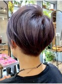 ラベンダー×ショートボブ【LODAT横浜】