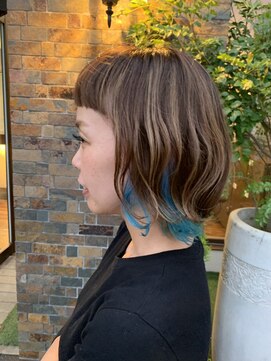 エール シエル 富田林店(aile ciel) Cotton Candyインナーカラー☆